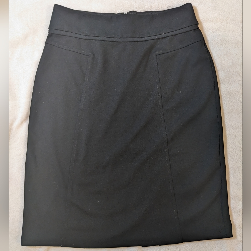 New York and Co Black Pencil Skirt Women's Size 6